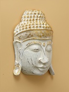 Сувенир "Голова Будды" албезия 30 см 7720657 - фото 16485177