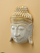 Сувенир "Голова Будды" албезия 30 см 7720657 - фото 16485178