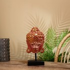 Сувенир "Голова Будды" албезия 25 см - фото 6838591