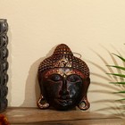 Сувенир "Голова Будды" албезия 15 см - фото 1464694