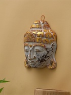 Сувенир "Голова Будды" албезия 15 см 7720672 - фото 16485190