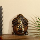 Сувенир "Голова Будды" албезия 15 см - фото 2845332