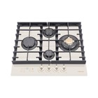 Варочная поверхность HIBERG VM 6145 RY, газовая, 4 конф., газ-контроль, бежевая - Фото 7