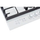 Варочная поверхность HIBERG VM 6145 W, газовая, 4 конф., газ-контроль, белая - Фото 6