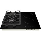 Варочная поверхность HIBERG VM 6021 B, комбинированная, 4 конфорки, газ-контроль, чёрная - Фото 7