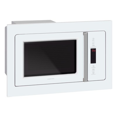 Микроволновая печь HIBERG VM 8505 W, встраиваемая, 25 л, 900 Вт, белая