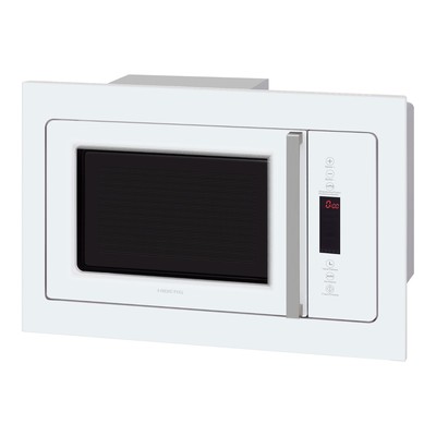 Микроволновая печь HIBERG VM 8505 W, встраиваемая, 25 л, 900 Вт, белая