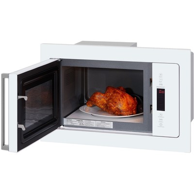 Микроволновая печь HIBERG VM 8505 W, встраиваемая, 25 л, 900 Вт, белая
