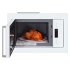 Микроволновая печь HIBERG VM 8505 W, встраиваемая, 900 Вт, 25 л, цвет белый - Фото 6