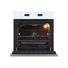 Духовой шкаф HIBERG VM 6192 W, электрический, встраиваемый, 67 л, цвет белый - Фото 5