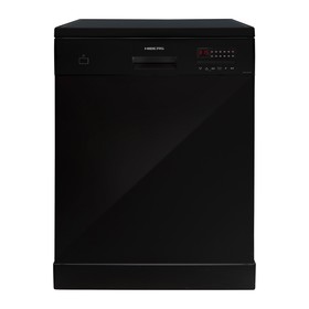 Посудомоечная машина HIBERG F68 1430 B, класс А++, 14 комплектов, 8 программ, цвет чёрный