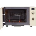 Микроволновая печь HIBERG VM-4285 YR, 700 Вт, 20 л, цвет бежевый - Фото 5