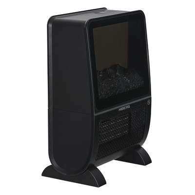 Тепловентилятор HIBERG TSF 3000 B, напольный, керамический, 2000 Вт, 30 м², 3 режима, чёрный