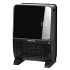 Тепловентилятор с увлажнителем воздуха HIBERG TSH 3000 B, напольный, керамический, 2000 Вт, 30 м², 3 режима, чёрный - Фото 1