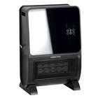 Тепловентилятор с увлажнителем воздуха HIBERG TSH 3000 B, напольный, керамический, 2000 Вт, 30 м², 3 режима, чёрный - Фото 7