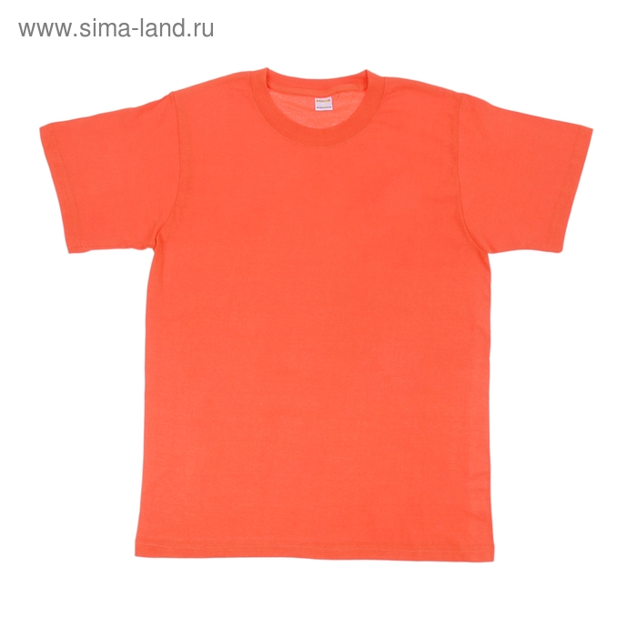 Футболка мужская Collorista, размер XXL (52), цвет оранжевый - Фото 1