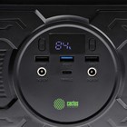 Внешний аккумулятор Cactus CS-PCS144-EC5, 40000 мАч, 3 USB/USB-C, 5 А, 110-230В, ПЗУ 9539588 - фото 14162388
