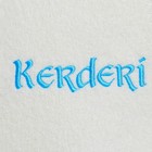 Шапка для бани с вышивкой "Kerderi" - Фото 2