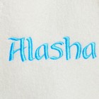 Шапка для бани с вышивкой "Alasha" - Фото 2