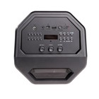 Портативная колонка Defender Rage, 50Вт, 4000мАч, BT, FM, USB, AUX, TWS, подсветка - фото 51325598