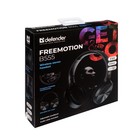 Наушники Defender FreeMotion B555, накладные,микрофон,управление,microSD,150 мАч, черные - Фото 9