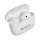 Наушники Defender Twins 903, TWS, вакуумные, микрофон, сенсор, 250 мАч, белые - фото 51309368 Наушники Defender Twins 903, TWS, вакуумные, микрофон, сенсор, 250 мАч, белые - фото 51309368