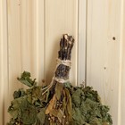 Веник для бани из липы в индивидуальной упаковке - фото 24398797
