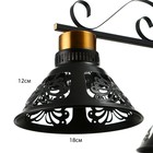 Люстра "Сина" 3хЕ27 40Вт черно-золотой 65х65х28 см BayerLux 9214985