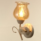 Бра "Молла" Е27 40Вт бело-золотой 18х20х15 см - Фото 2