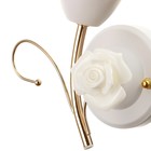 Бра "Молла" Е27 40Вт бело-золотой 18х20х15 см - Фото 6