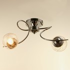 Люстра "Франни" 2хЕ27 40Вт серебро 58х29х28 см BayerLux - Фото 2