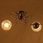 Люстра "Франни" 2хЕ27 40Вт серебро 58х29х28 см BayerLux - Фото 3