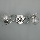 Люстра "Франни" 2хЕ27 40Вт серебро 58х29х28 см BayerLux - Фото 6