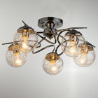 Люстра "Франни" 5хЕ27 40Вт серебро 60х60х28 см BayerLux 9214999 - фото 14162493