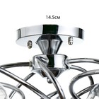 Люстра "Франни" 5хЕ27 40Вт серебро 60х60х28 см BayerLux 9214999 - фото 14162496