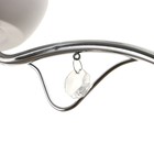 Люстра "Элла" 3хЕ27 40Вт бело-хромовый 41х41х21 см BayerLux - фото 24412818