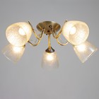 Люстра "Эсм BayerLuxина" 5хЕ27 40Вт бронза 50х50х19 см BayerLux 9227463 Люстра "Эсм BayerLuxина" 5хЕ27 40Вт бронза 50х50х19 см BayerLux 9227463