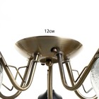 Люстра "Эсм BayerLuxина" 5хЕ27 40Вт бронза 50х50х19 см BayerLux 9227463 Люстра "Эсм BayerLuxина" 5хЕ27 40Вт бронза 50х50х19 см BayerLux 9227463