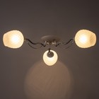 Люстра "Элия" 3хЕ27 40Вт бело-хромовый 47х47х18 см BayerLux - Фото 3