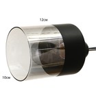 Люстра "Эстель" 5хЕ27 40Вт чёрно-хромовый 60х60х23 см BayerLux 9227472 Люстра "Эстель" 5хЕ27 40Вт чёрно-хромовый 60х60х23 см BayerLux 9227472