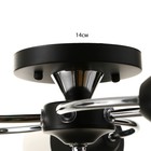 Люстра "Эстель" 5хЕ27 40Вт чёрно-хромовый 60х60х23 см BayerLux 9227472 Люстра "Эстель" 5хЕ27 40Вт чёрно-хромовый 60х60х23 см BayerLux 9227472