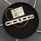 Люстра "Эстель" 5хЕ27 40Вт чёрно-хромовый 60х60х23 см BayerLux 9227472 Люстра "Эстель" 5хЕ27 40Вт чёрно-хромовый 60х60х23 см BayerLux 9227472