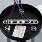 Люстра "Милава" 3хЕ27 40Вт чёрно-хромовый 62х62х27 см BayerLux - фото 22077148