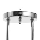 Люстра BayerLux «Авиэтта», 2хЕ27, 40 Вт, хром, 58×23×26 см - Фото 5