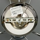 Люстра потолочная BayerLux «Анрия», 3хЕ27, 40 Вт, хром, 59×59×30 см - Фото 7
