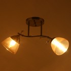 Люстра «Аста» 2хЕ27 40 Вт бронза 58×23×26 см BayerLux - фото 5026253