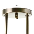 Люстра «Аста» 2хЕ27 40 Вт бронза 58×23×26 см BayerLux - фото 5026256