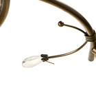 Светильник потолочный BayerLux «Аста», 5хЕ27, 40 Вт, бронза, 65×65×26 см - фото 22077259