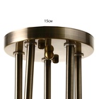 Светильник потолочный BayerLux «Аста», 5хЕ27, 40 Вт, бронза, 65×65×26 см - фото 22077260