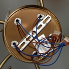 Светильник потолочный BayerLux «Аста», 5хЕ27, 40 Вт, бронза, 65×65×26 см - фото 28757351